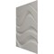 Ekena Millwork 19 5/8in. W x 19 5/8in. H Wave EnduraWall Decorative 3D Wall Panel Covers 2.67 Sq. Ft. WP20X20WVFCP - alternate 2